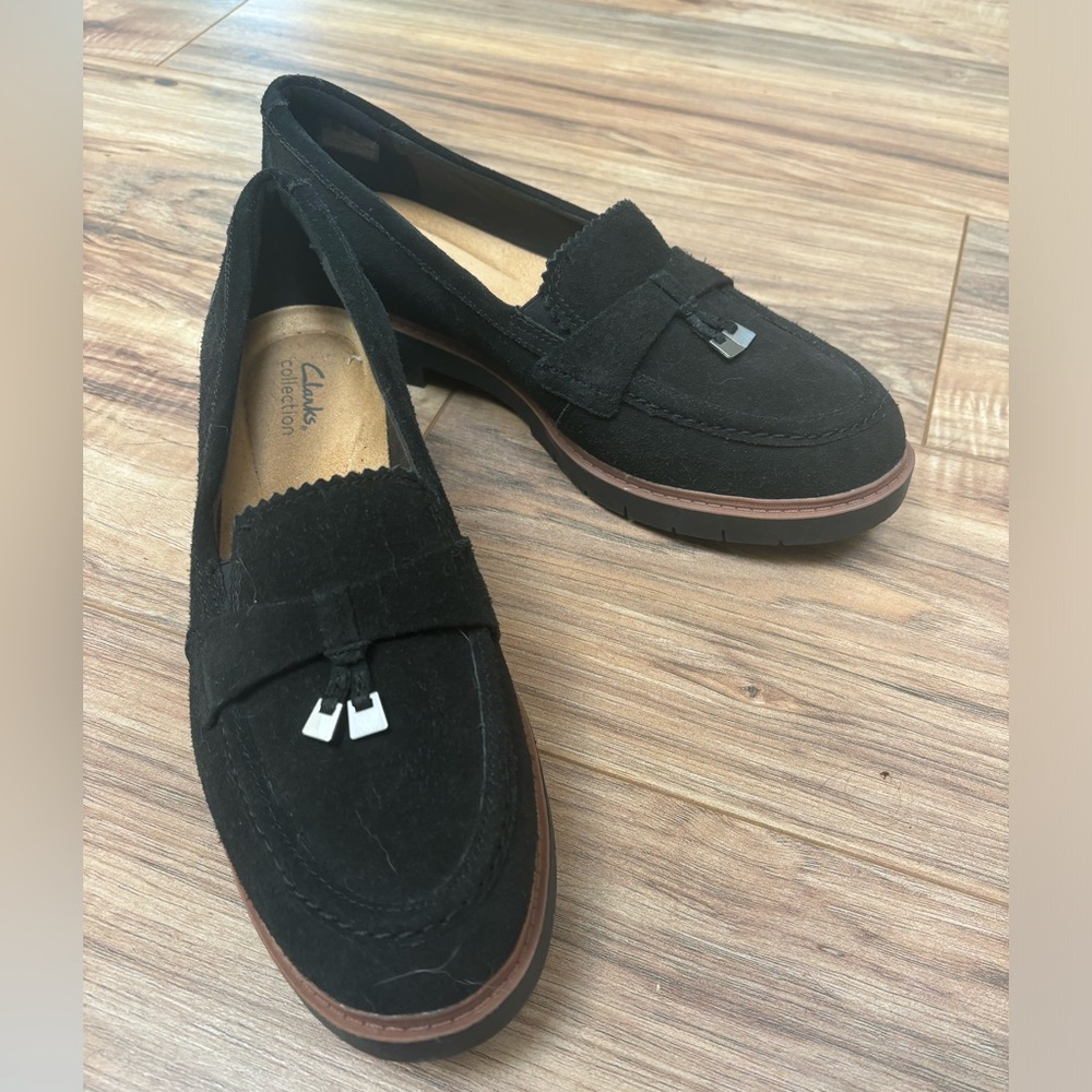 NWOT Clark Loafers size 12